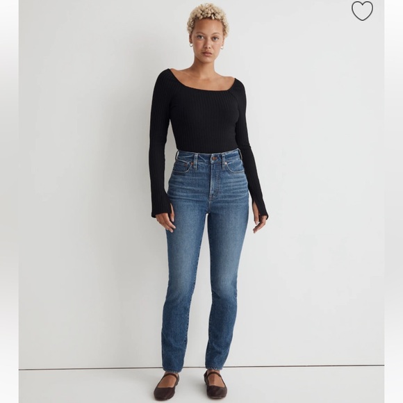 Madewell The Curvy Perfect Vintage Jean In Decatur Wash Medium Wash High Rise 30 - Picture 1 of 12